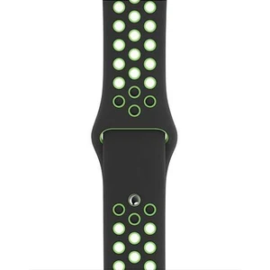 Apple Watch 44mm Black/Lime Blast Nike Sport Band - Regular