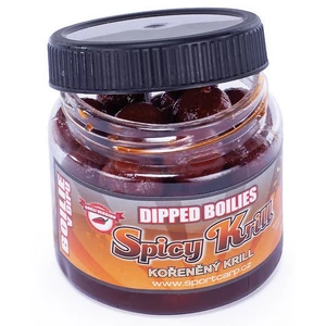 Sportcarp boilies v dipu dipped boilies 200 ml 18 mm-spicy krill