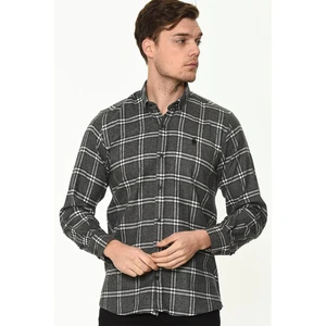 G699 DEWBERRY MEN'S SHIRT-ANTRASIT