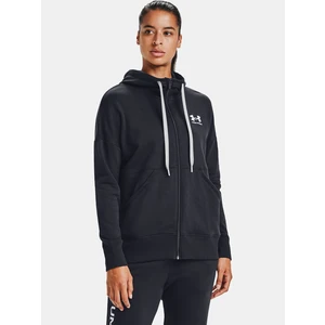 Under Armour Rival Fleece FZ Hoodie Dámská mikina 1356400-001 Black L