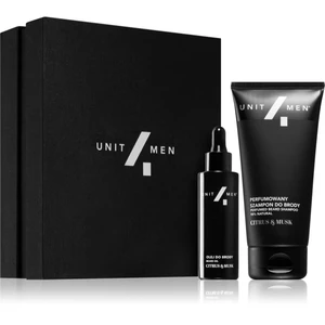 Unit4Men Barber Set Citrus & Musk dárková sada (na vousy)