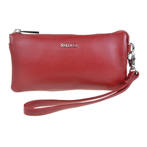 SEGALI Dámská kožená crossbody kabelka 8003 Red