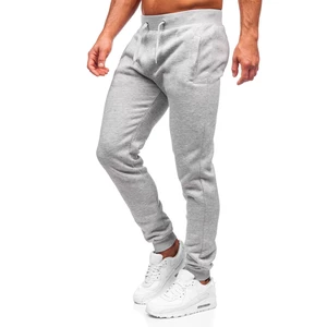Pantaloni de trening bărbați gri Bolf XW01-A