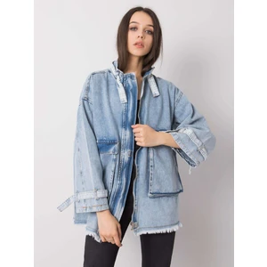 RUE PARIS Women's blue denim jacket