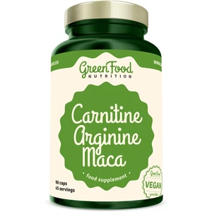 GreenFood Nutrition Carnitine Arginine Maca 90cps