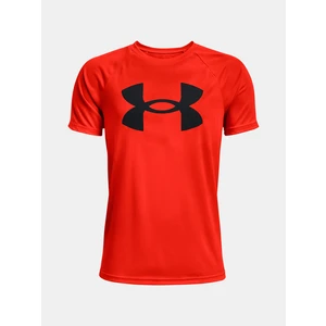 Under Armour UA Tech Big Logo SS Chlapecké funkční triko 1363283-296 Loft Teal YL