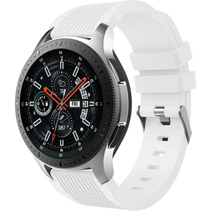 4wrist Silikonový řemínek pro Samsung Galaxy Watch - Bílý 20 mm