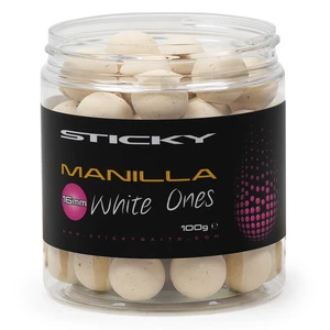 Sticky baits neutrálně vyvážené boilie manilla wafters white ones 130 g 16 mm