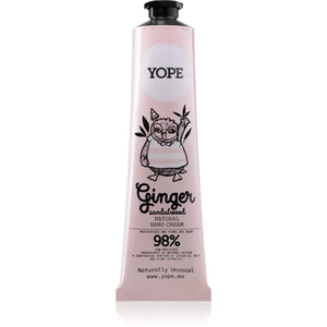 Yope Ginger & Sandalwood krém na ruce pro výživu a hydrataci 100 ml