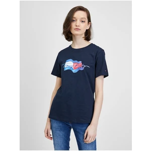 Dark blue Women's T-Shirt Tommy Hilfiger - Women