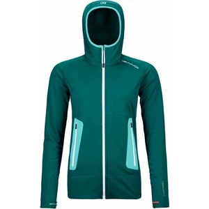 Ortovox Outdoor Hoodie Fleece Light Hoody W Pacific Green S