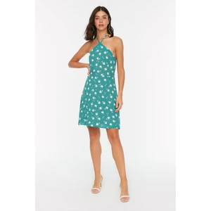 Trendyol Green Halterneck Dress