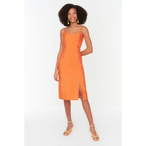 Trendyol Orange Strap Dress