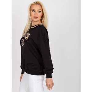 Black Loose Track Jacket from Louna