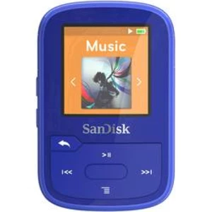 Sandisk mp3 sansa clip sport plus 16 gb modrá
