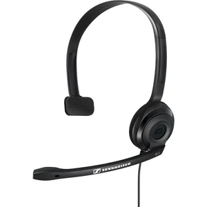 Headset k PC Sennheiser PC 2 Chat na ušiach jack 3,5 mm káblový čierna