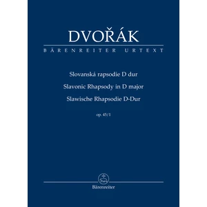 Slovanská rapsodie D dur op. 45/1 -- studijní partitura