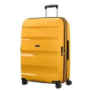 American Tourister Skořepinový cestovní kufr Bon Air DLX L EXP 104/117 l - žlutá