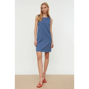 Trendyol Indigo Basic Sleeveless Dress