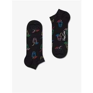 Black Patterned Socks Happy Socks Lemonade - Men