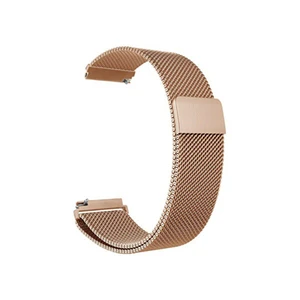 4wrist Milánský tah pro Garmin - Rose Gold