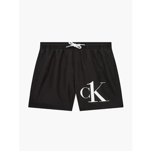 Calvin Klein černé chlapecké plavky Medium Drawstring - unisex