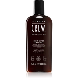 American Crew Daily Silver Shampoo šampon na bílé a šedivé vlasy 250 ml