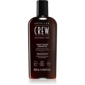 American Crew Daily Silver Shampoo šampón na biele a šedivé vlasy 250 ml