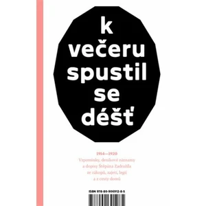 K večeru spustil se déšť - Jindřich Janíček, Štěpán Zadražil