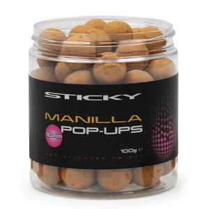 Sticky baits plovoucí boilies manilla pop-ups 100 g-12 mm