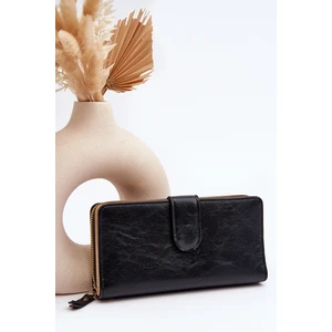 Large Women's Wallet Black Sophiaia