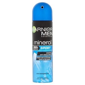 Garnier Men Mineral Sport antiperspirant v spreji 96h 150 ml