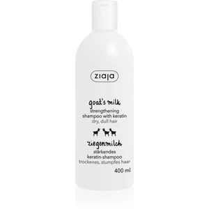 Ziaja Goat's Milk posilňujúci šampón pre suché a poškodené vlasy 400 ml
