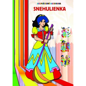 Rozprávková maľovanka Snehulienka [Papírenské zboží]