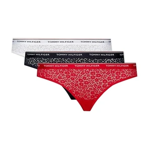 3PACK Women's Panties Tommy Hilfiger multicolor