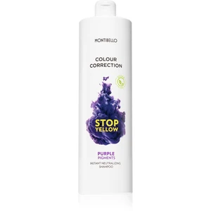 Montibello Colour Correction Stop Yellow šampon pro zesvětlené a blond vlasy neutralizující žluté tóny 1000 ml