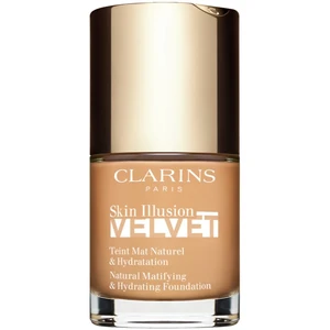 Clarins Skin Illusion Velvet Natural Matifying & Hydrating Foundation podkład w płynie z formułą matującą 108.5W Cashew 30 ml