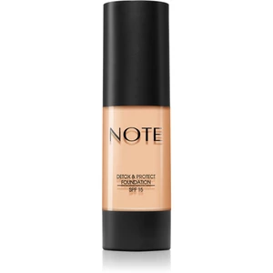 Note Cosmetique Detox and Protect Foundation tekutý make-up s matným finišem 01 Beige 35 ml