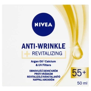 Nivea Anti-Wrinkle Revitalizing obnovující denní krém proti vráskám 55+ 50 ml