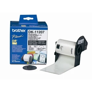 Brother DK-11207, 58mm, etikety na CD, role etiket