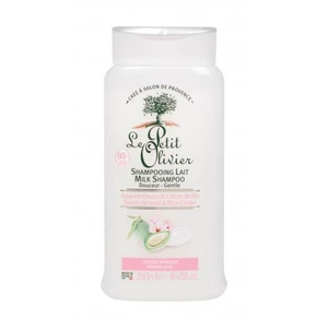 Le Petit Olivier Sweet Almond & Rice Cream zjemňující šampon pro normální vlasy 250 ml