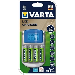 Varta PP LCD Charger 4xAA 2500 R2U& 12V + USB adapter Nabíjačka na batérie