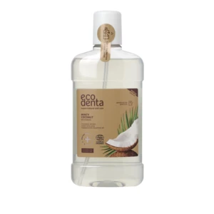 Ecodenta Cosmos Organic Minty Coconut ústní voda příchuť Coconut, Aloe Vera, Pepermint 500 ml