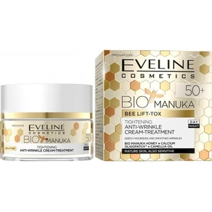 Eveline Cosmetics Bio Manuka zpevňující a vyhlazující krém 50+ 50 ml