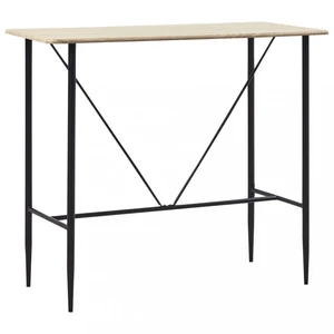 Barový stůl 120x60 cm Dekorhome Dub,Barový stůl 120x60 cm Dekorhome Dub