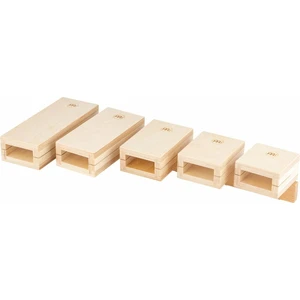 Meinl TMWTB Wood Temple Block Set Wood-block Natural