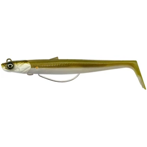 Savage gear gumová nástraha sandeel v2 wl sinking khaki 2+1 - 11,5 cm 22 g
