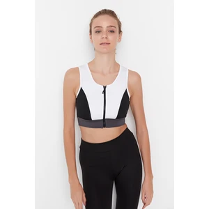 Trendyol Sports Bra - White - Color block