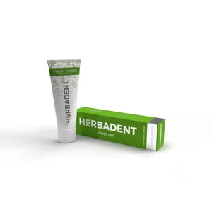 Herbadent Herbal Toothpaste Fresh Herbs bylinková zubná pasta Fresh Herbs 75 g