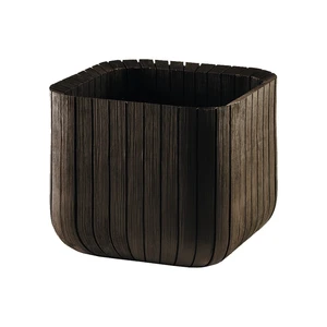 Kvetináč CUBE PLANTER M Hnedá,Kvetináč CUBE PLANTER M Hnedá